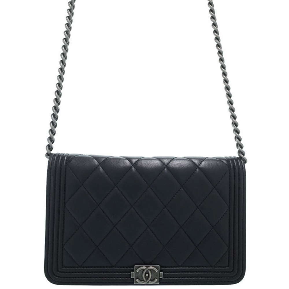 Chanel Boy Chanel Chain Wallet